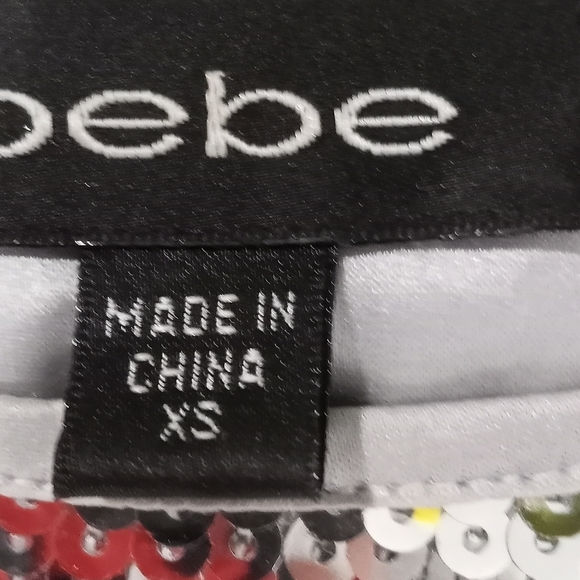 Vintags Y2K sequins mini , club 2,000 parties mindless size xs - Picture 6 of 6